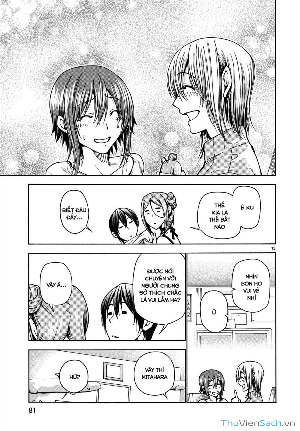 Truyện Tranh Cô Gái Thích Lặn - Grand Blue trang 3