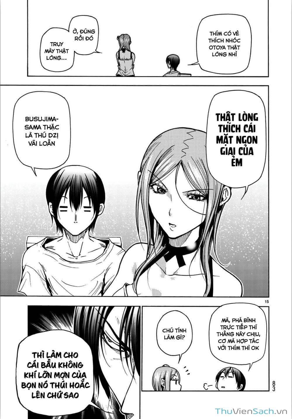 Truyện Tranh Cô Gái Thích Lặn - Grand Blue trang 3