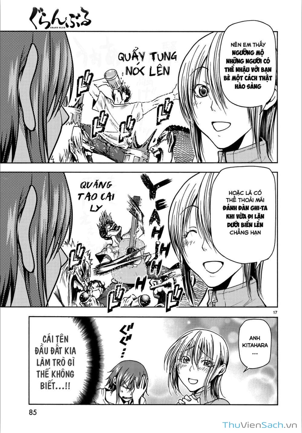 Truyện Tranh Cô Gái Thích Lặn - Grand Blue trang 3