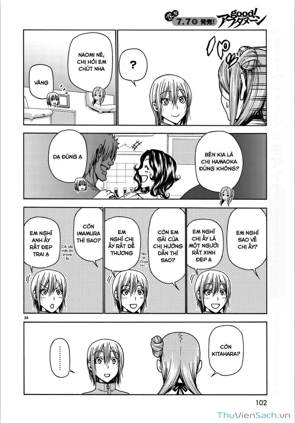 Truyện Tranh Cô Gái Thích Lặn - Grand Blue trang 3