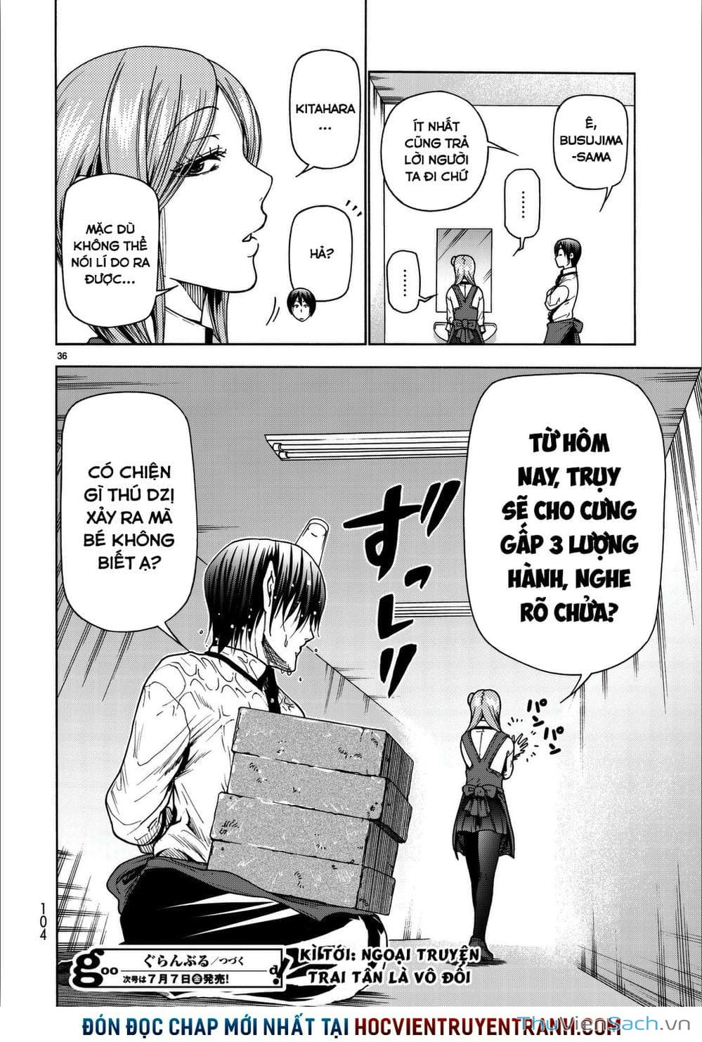 Truyện Tranh Cô Gái Thích Lặn - Grand Blue trang 3