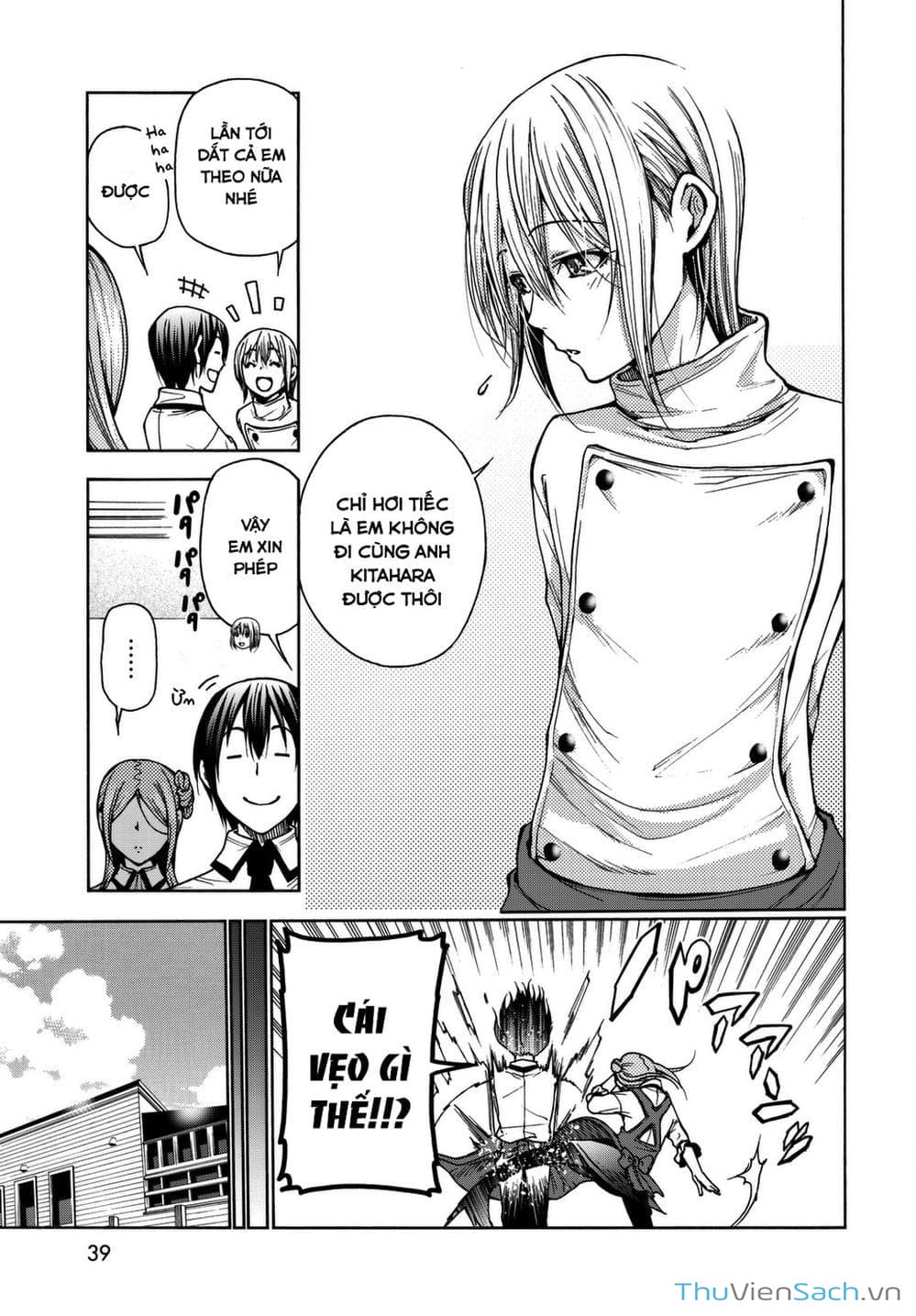 Truyện Tranh Cô Gái Thích Lặn - Grand Blue trang 3