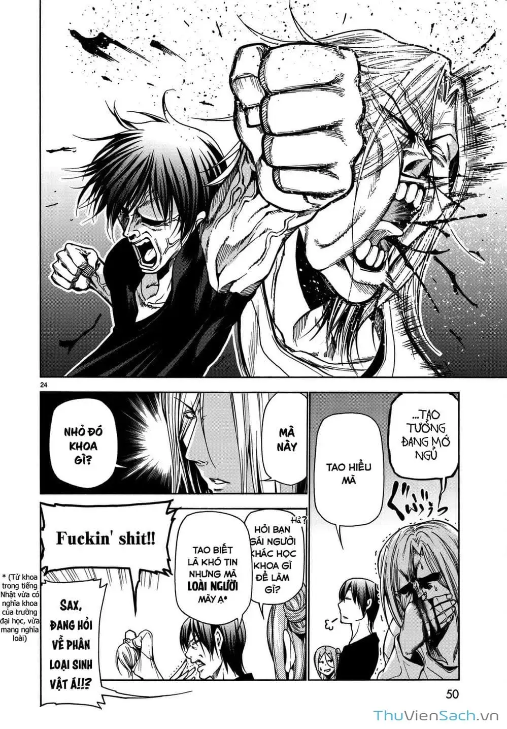 Truyện Tranh Cô Gái Thích Lặn - Grand Blue trang 3