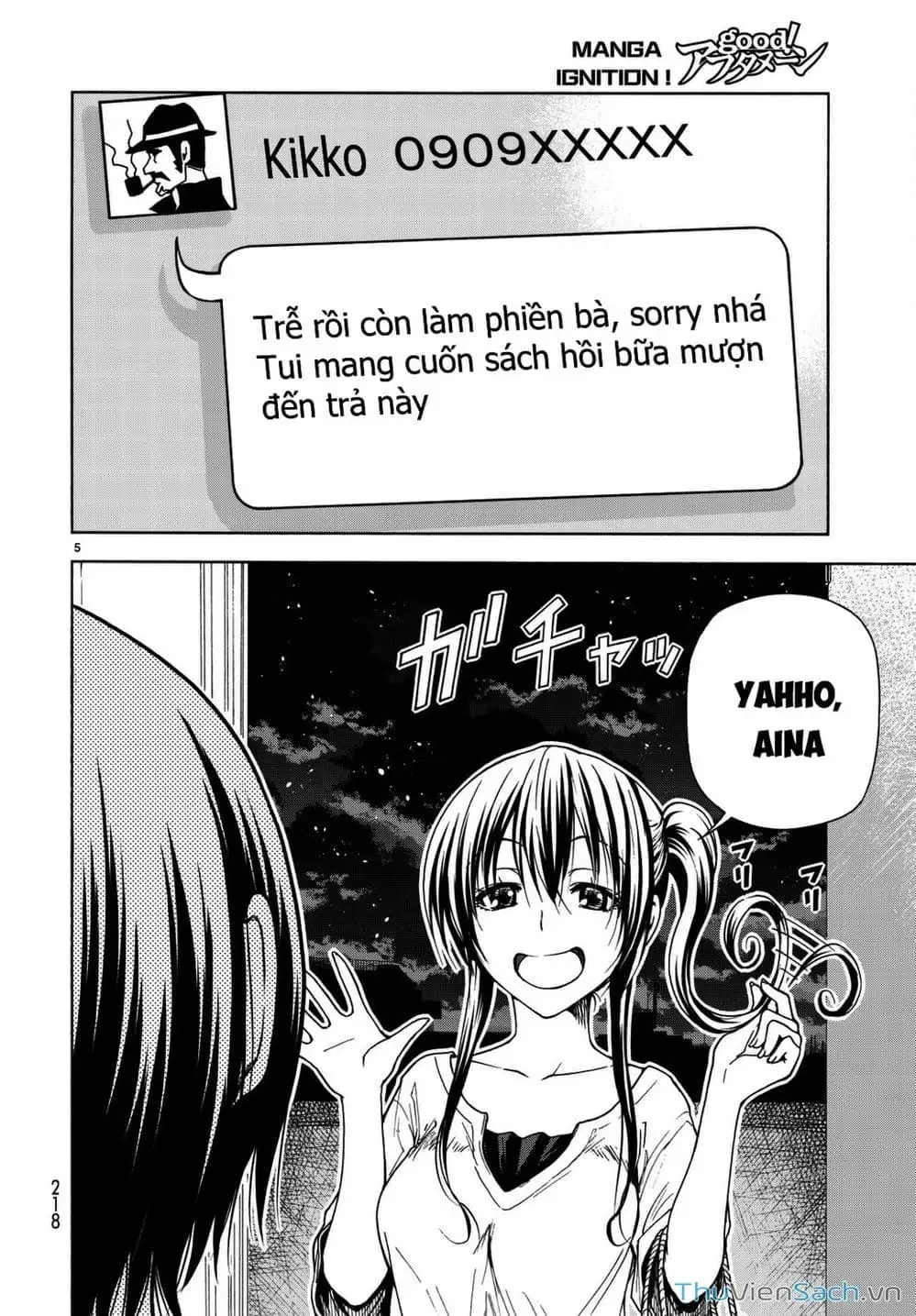 Truyện Tranh Cô Gái Thích Lặn - Grand Blue trang 3