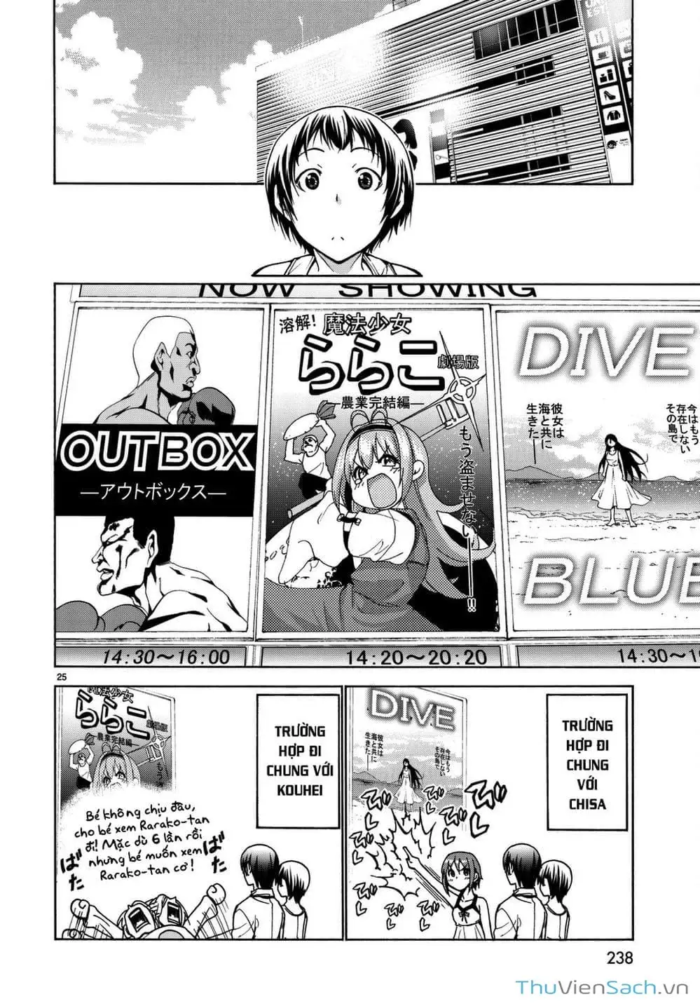 Truyện Tranh Cô Gái Thích Lặn - Grand Blue trang 3