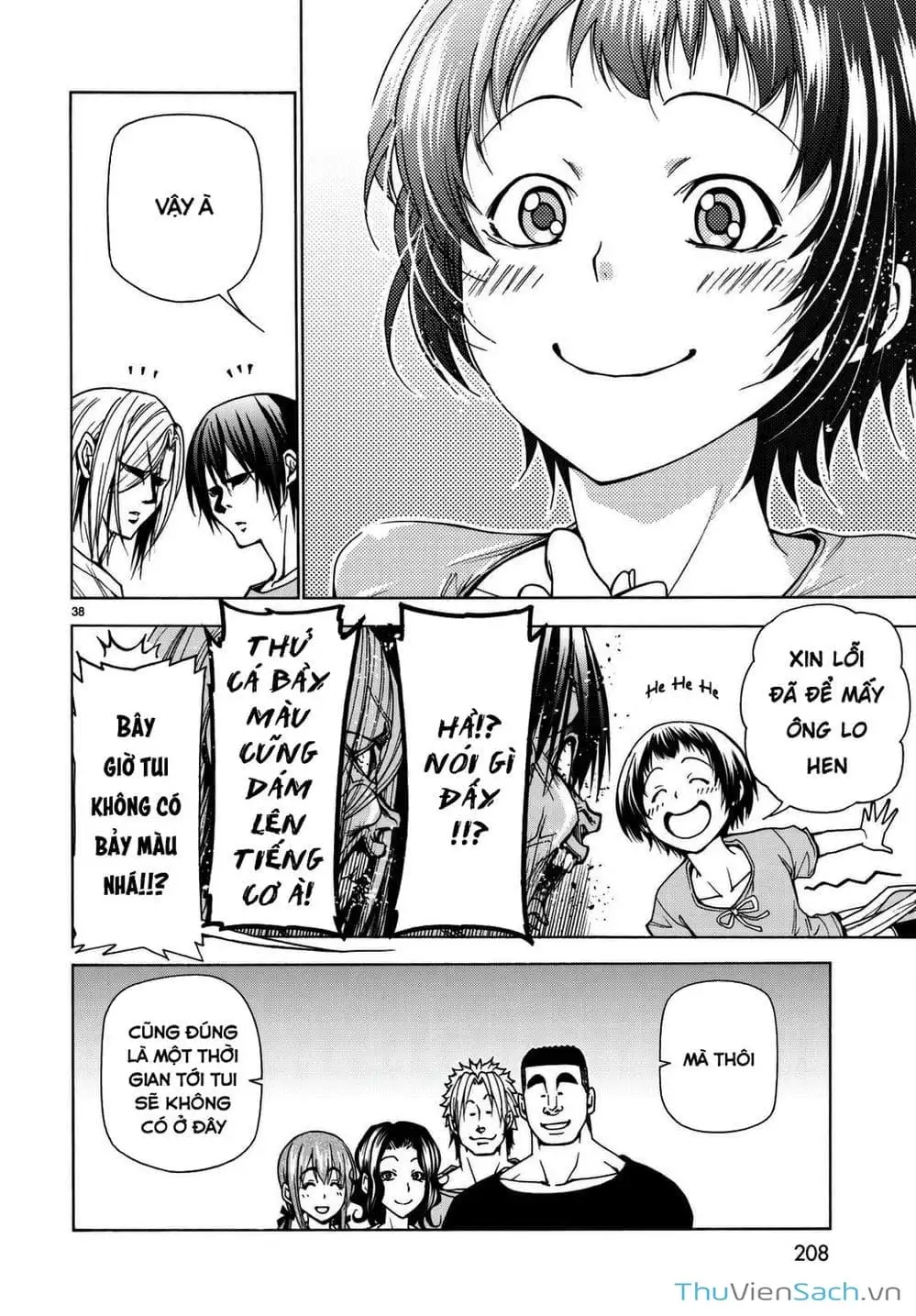 Truyện Tranh Cô Gái Thích Lặn - Grand Blue trang 3