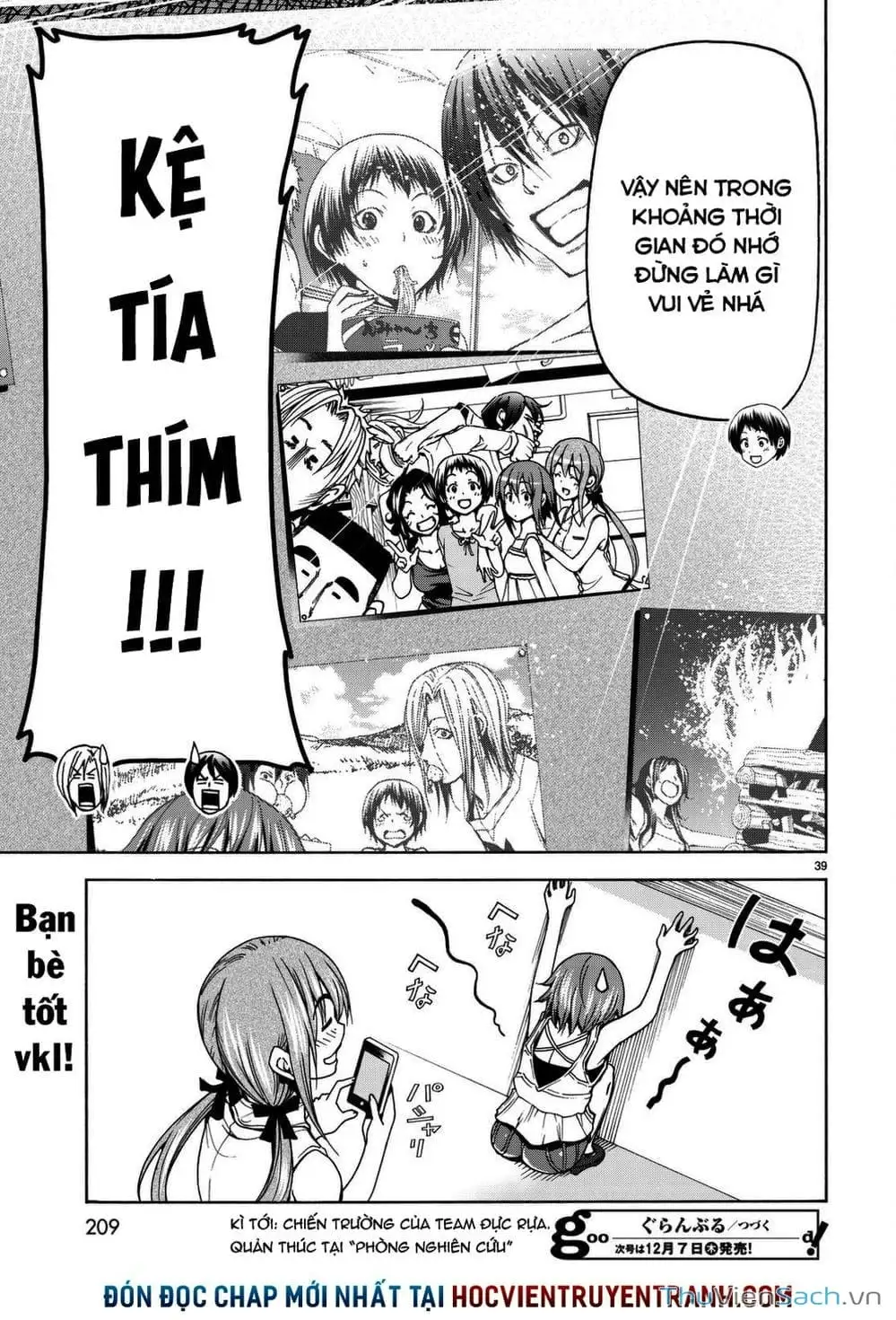 Truyện Tranh Cô Gái Thích Lặn - Grand Blue trang 3