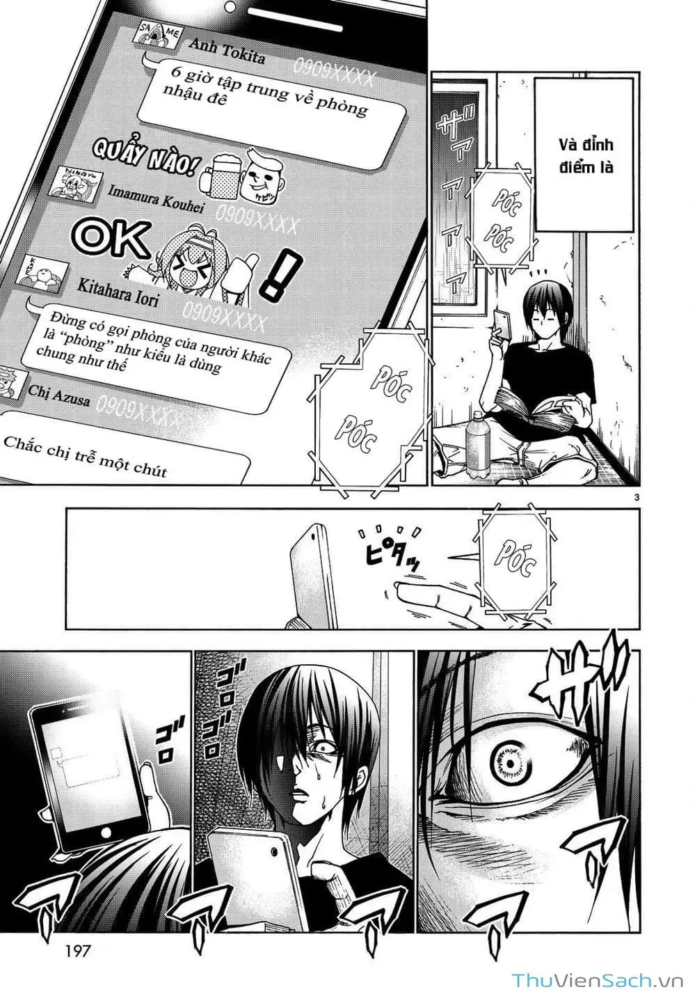 Truyện Tranh Cô Gái Thích Lặn - Grand Blue trang 3