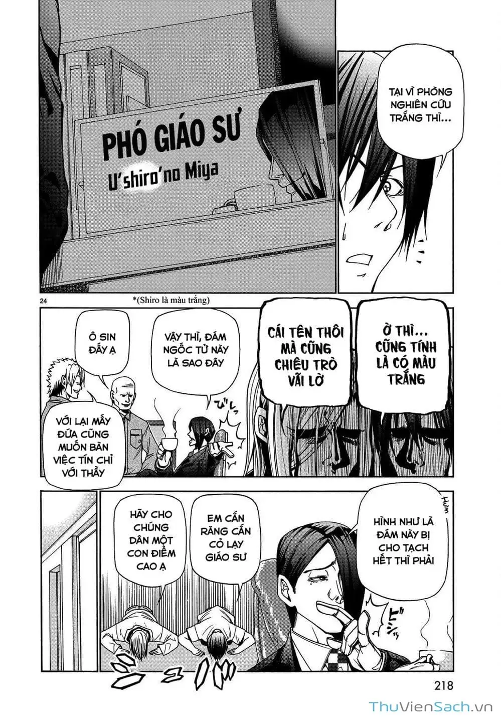 Truyện Tranh Cô Gái Thích Lặn - Grand Blue trang 3