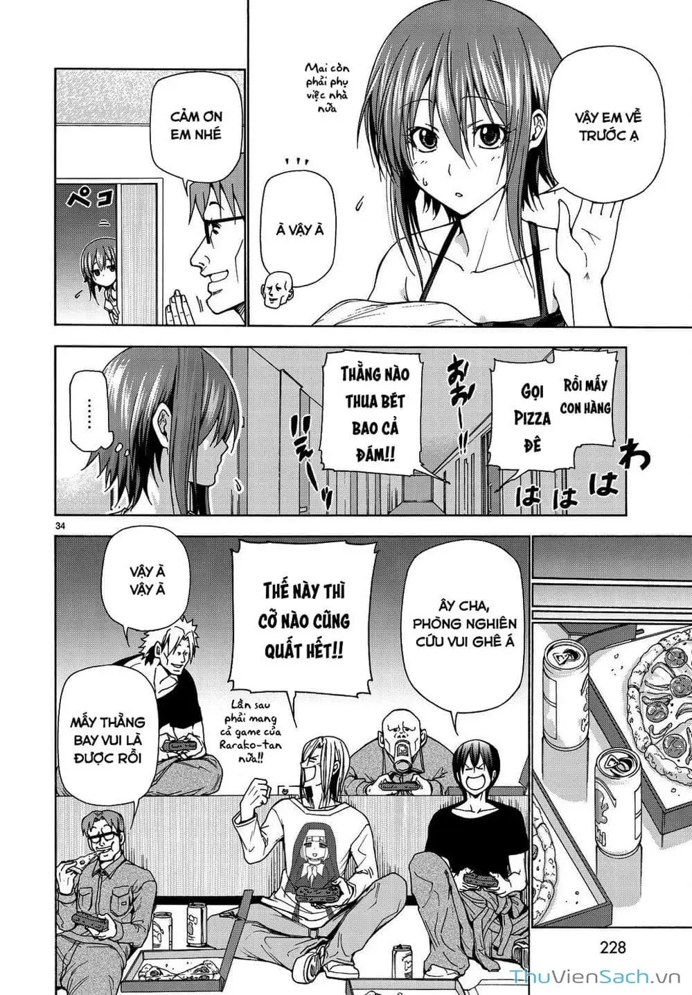 Truyện Tranh Cô Gái Thích Lặn - Grand Blue trang 3