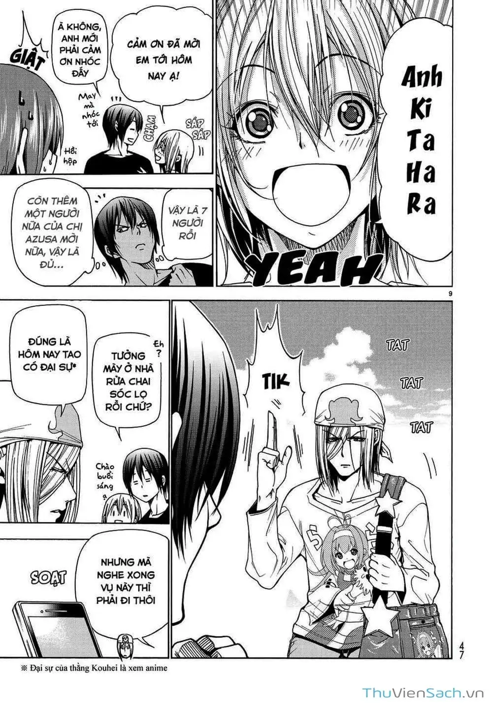 Truyện Tranh Cô Gái Thích Lặn - Grand Blue trang 3