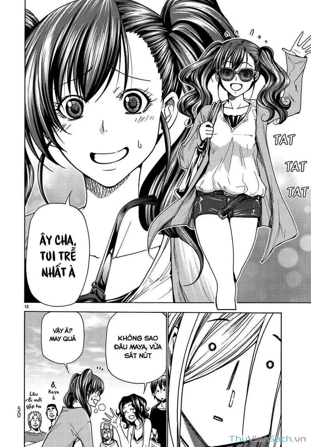 Truyện Tranh Cô Gái Thích Lặn - Grand Blue trang 3