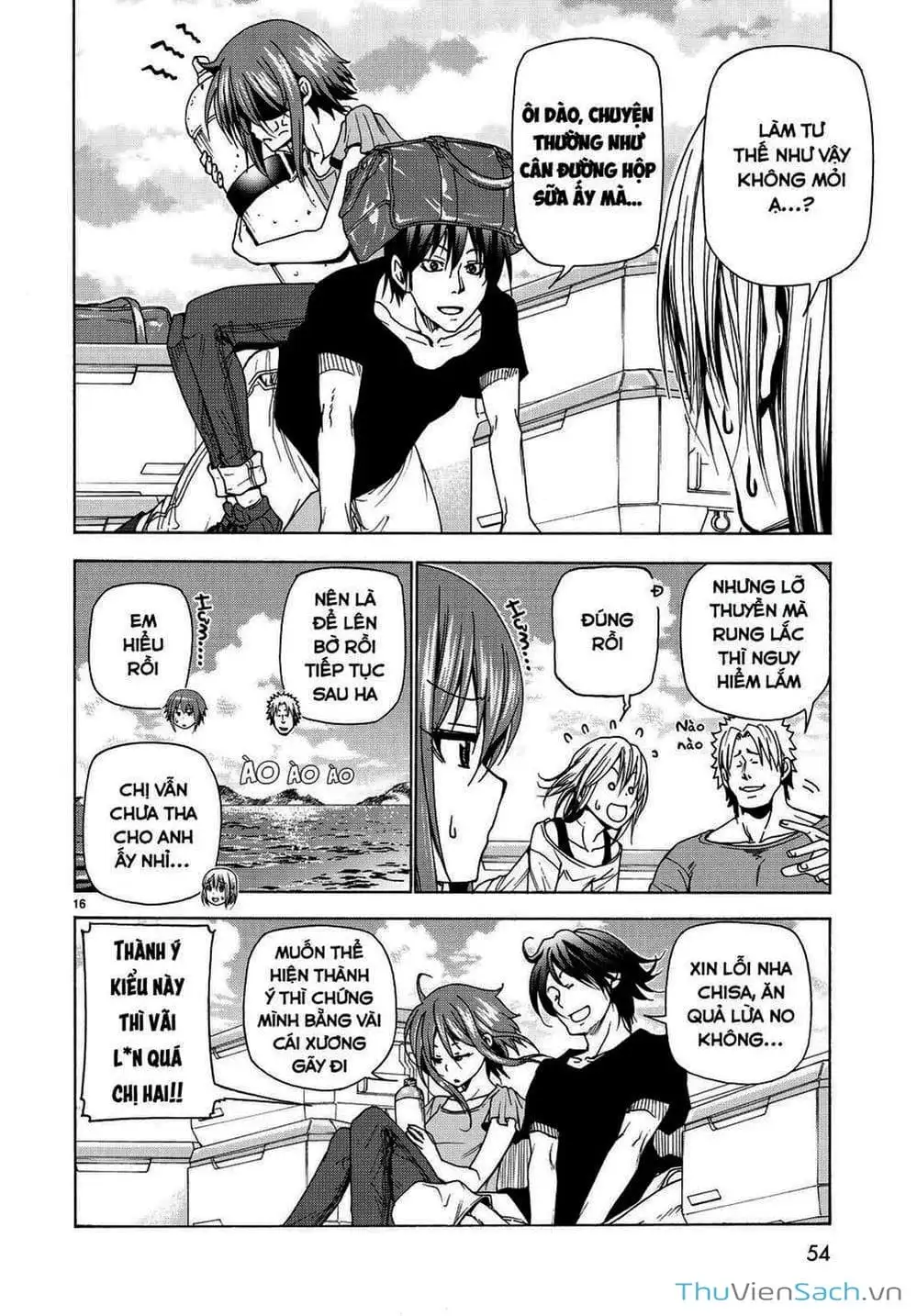 Truyện Tranh Cô Gái Thích Lặn - Grand Blue trang 3