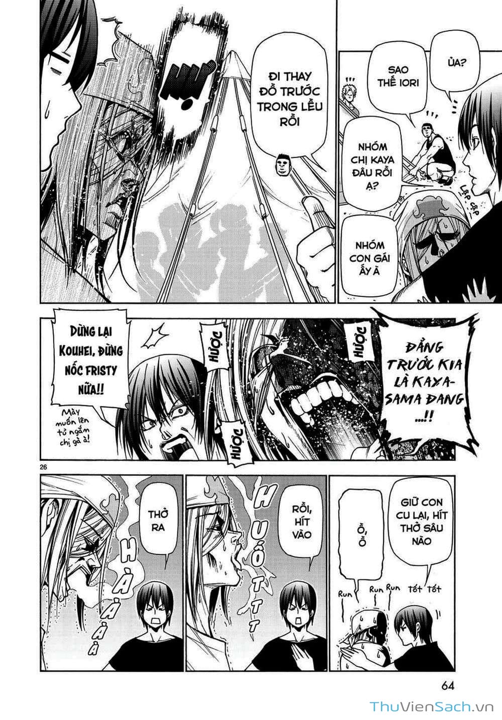 Truyện Tranh Cô Gái Thích Lặn - Grand Blue trang 3