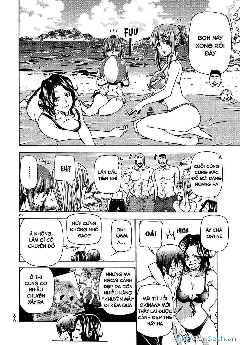 Truyện Tranh Cô Gái Thích Lặn - Grand Blue trang 3