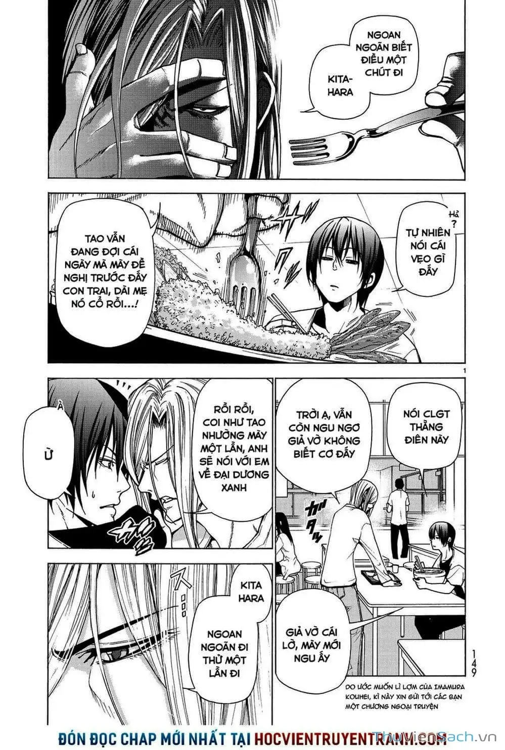 Truyện Tranh Cô Gái Thích Lặn - Grand Blue trang 3