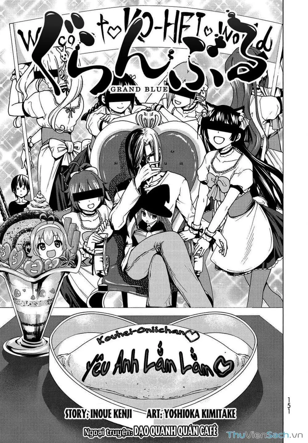 Truyện Tranh Cô Gái Thích Lặn - Grand Blue trang 3