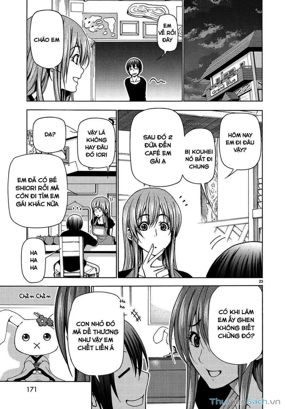 Truyện Tranh Cô Gái Thích Lặn - Grand Blue trang 3