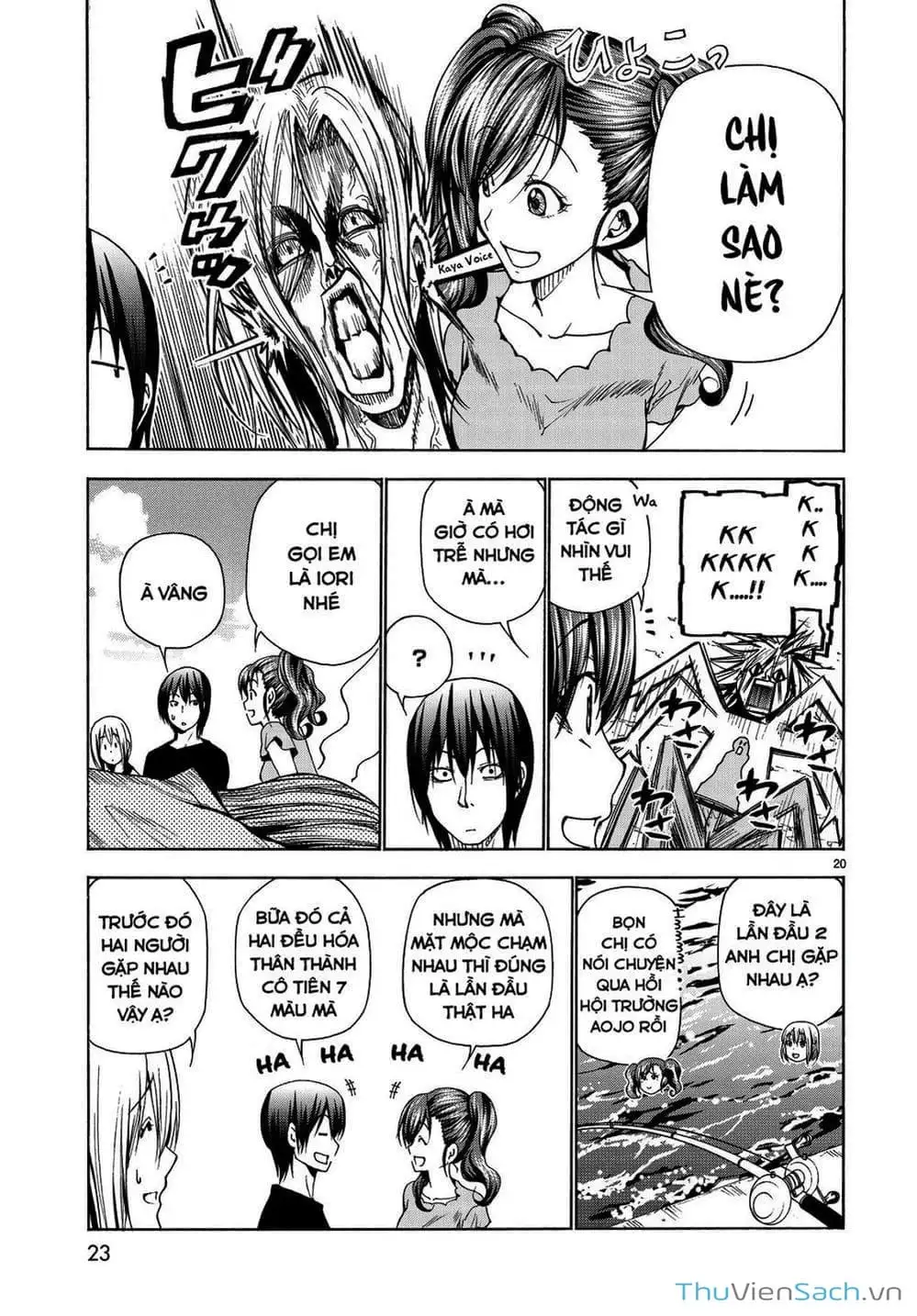 Truyện Tranh Cô Gái Thích Lặn - Grand Blue trang 3