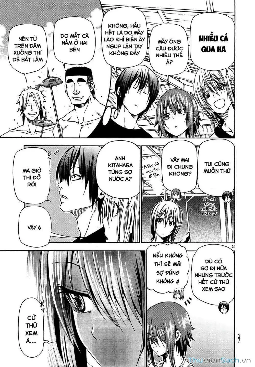 Truyện Tranh Cô Gái Thích Lặn - Grand Blue trang 3