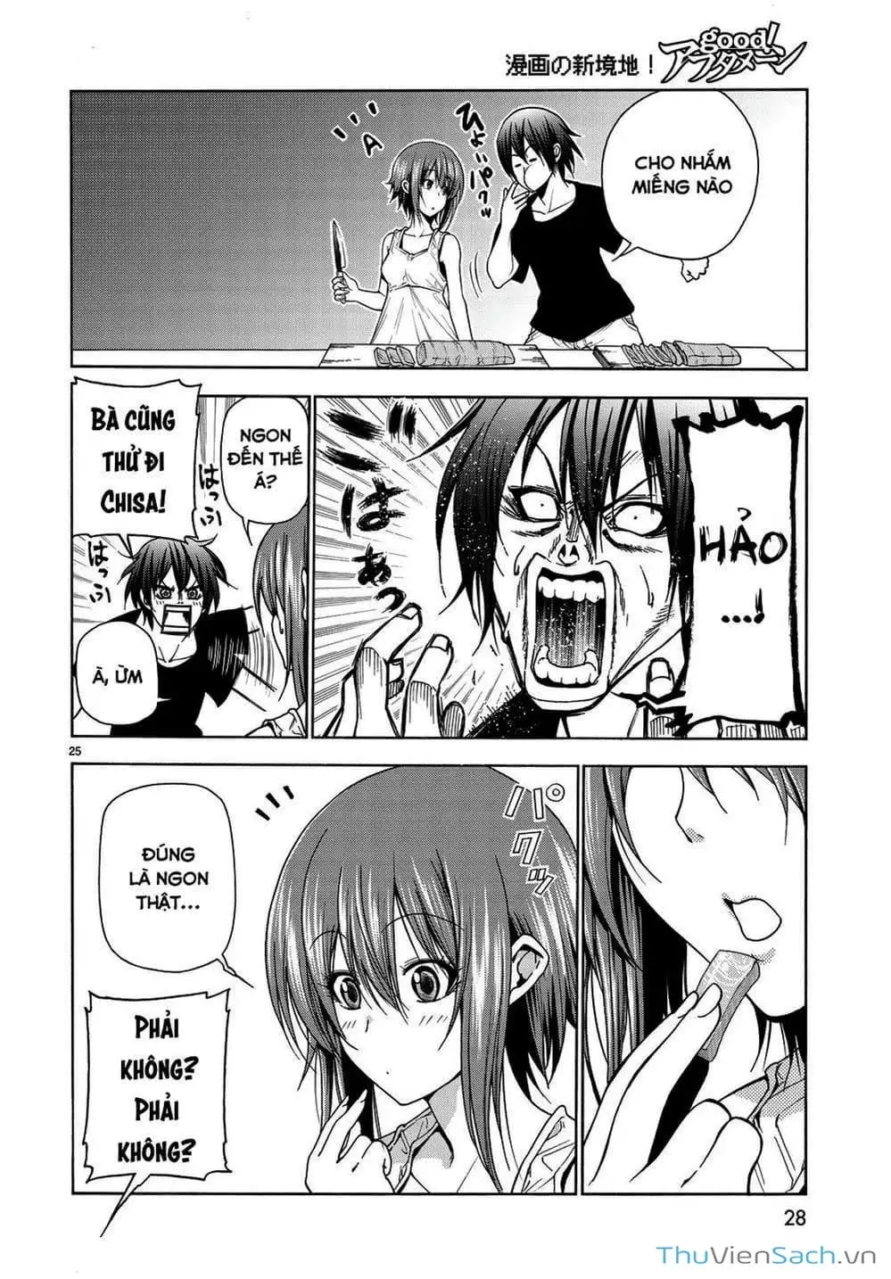 Truyện Tranh Cô Gái Thích Lặn - Grand Blue trang 3