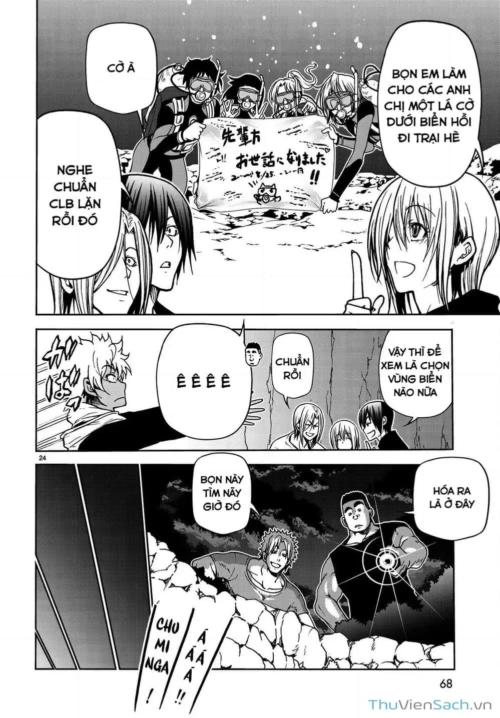 Truyện Tranh Cô Gái Thích Lặn - Grand Blue trang 3