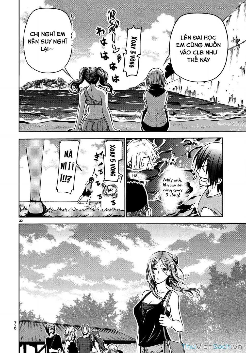 Truyện Tranh Cô Gái Thích Lặn - Grand Blue trang 3