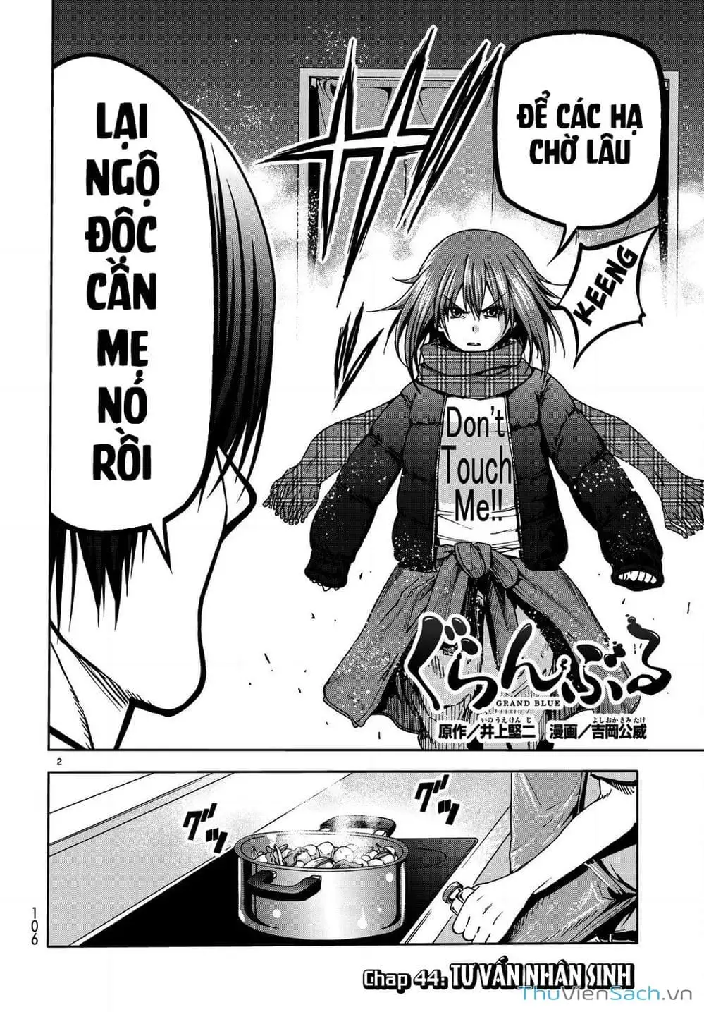 Truyện Tranh Cô Gái Thích Lặn - Grand Blue trang 3