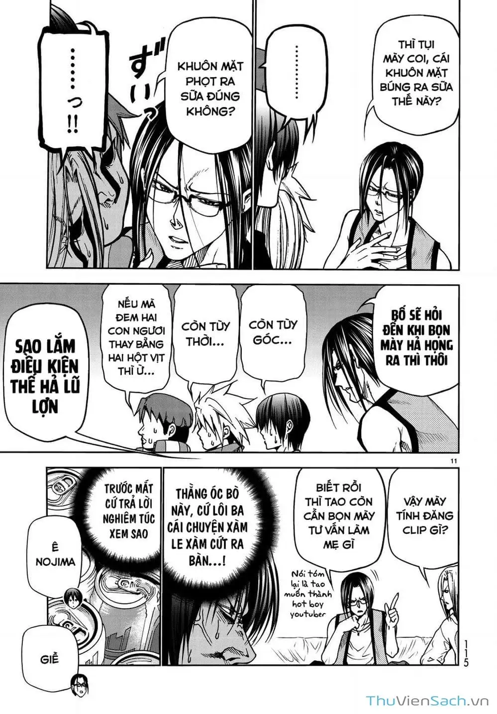 Truyện Tranh Cô Gái Thích Lặn - Grand Blue trang 3