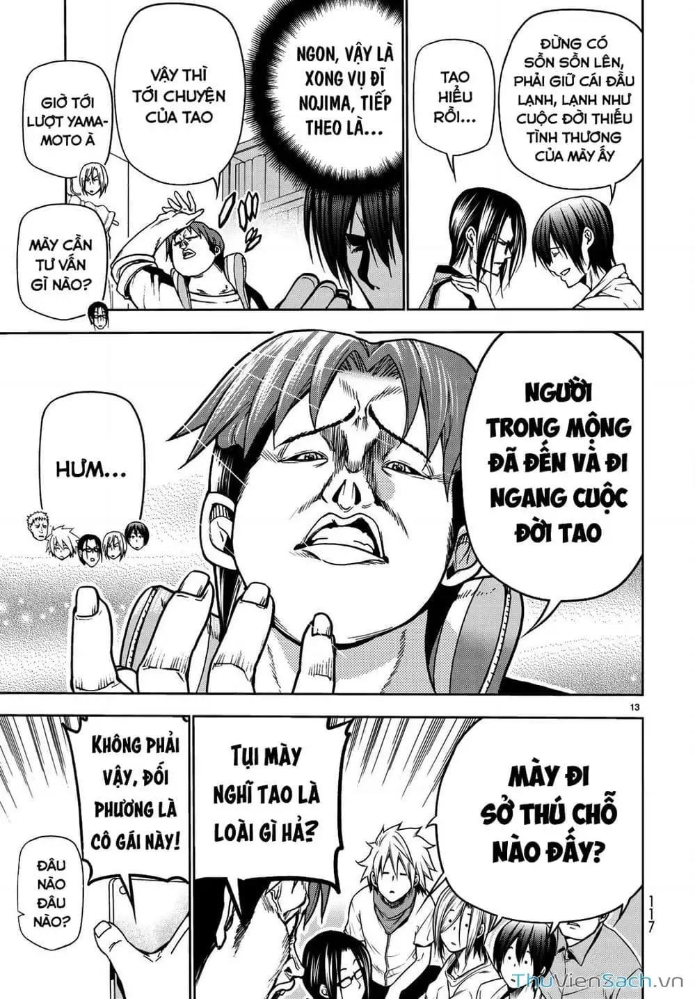 Truyện Tranh Cô Gái Thích Lặn - Grand Blue trang 3