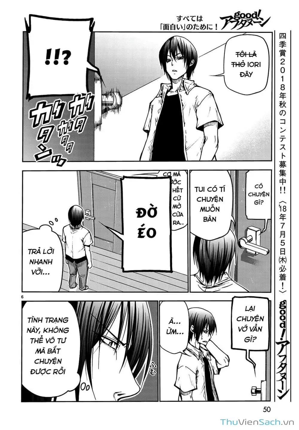 Truyện Tranh Cô Gái Thích Lặn - Grand Blue trang 3