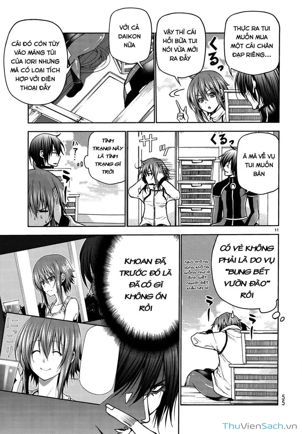 Truyện Tranh Cô Gái Thích Lặn - Grand Blue trang 3