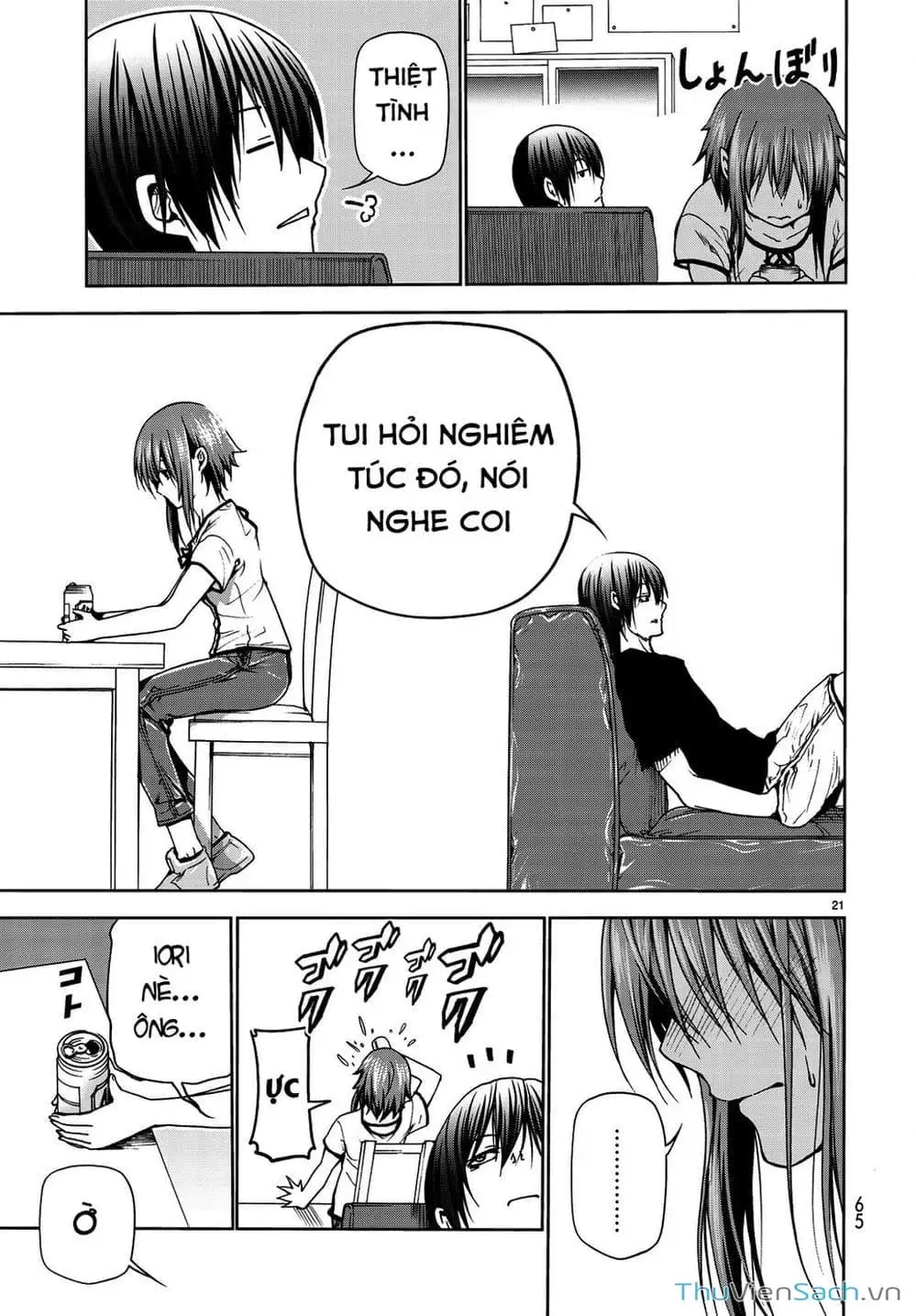 Truyện Tranh Cô Gái Thích Lặn - Grand Blue trang 3