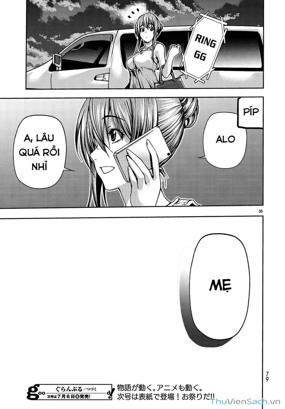 Truyện Tranh Cô Gái Thích Lặn - Grand Blue trang 3