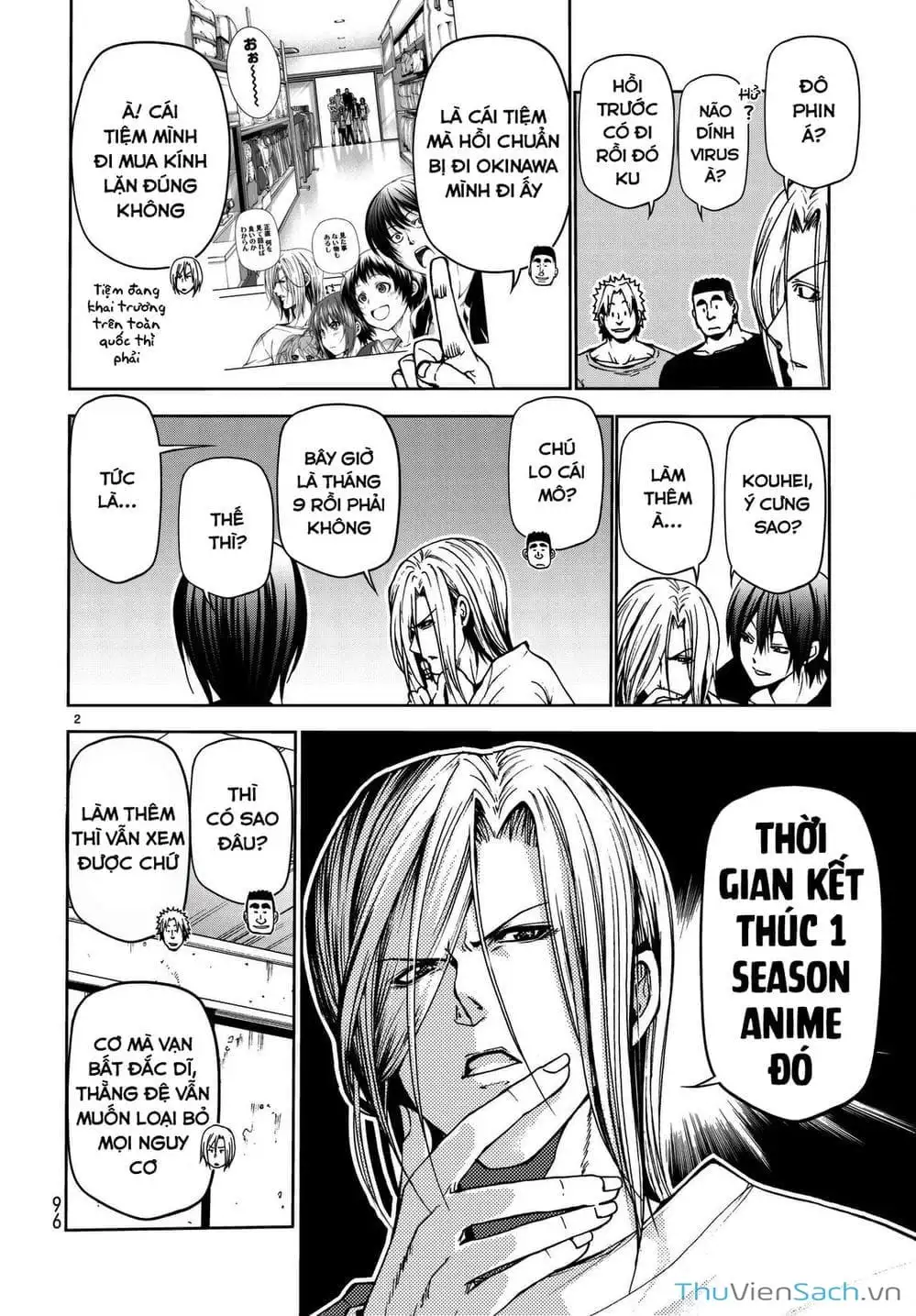 Truyện Tranh Cô Gái Thích Lặn - Grand Blue trang 3