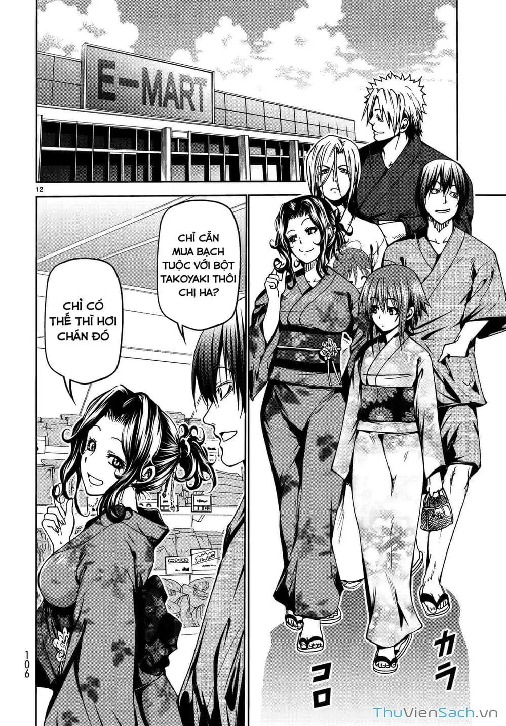 Truyện Tranh Cô Gái Thích Lặn - Grand Blue trang 3