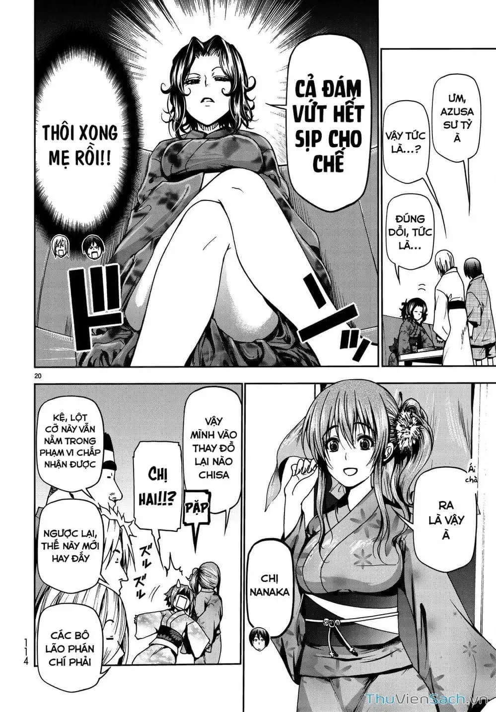 Truyện Tranh Cô Gái Thích Lặn - Grand Blue trang 3