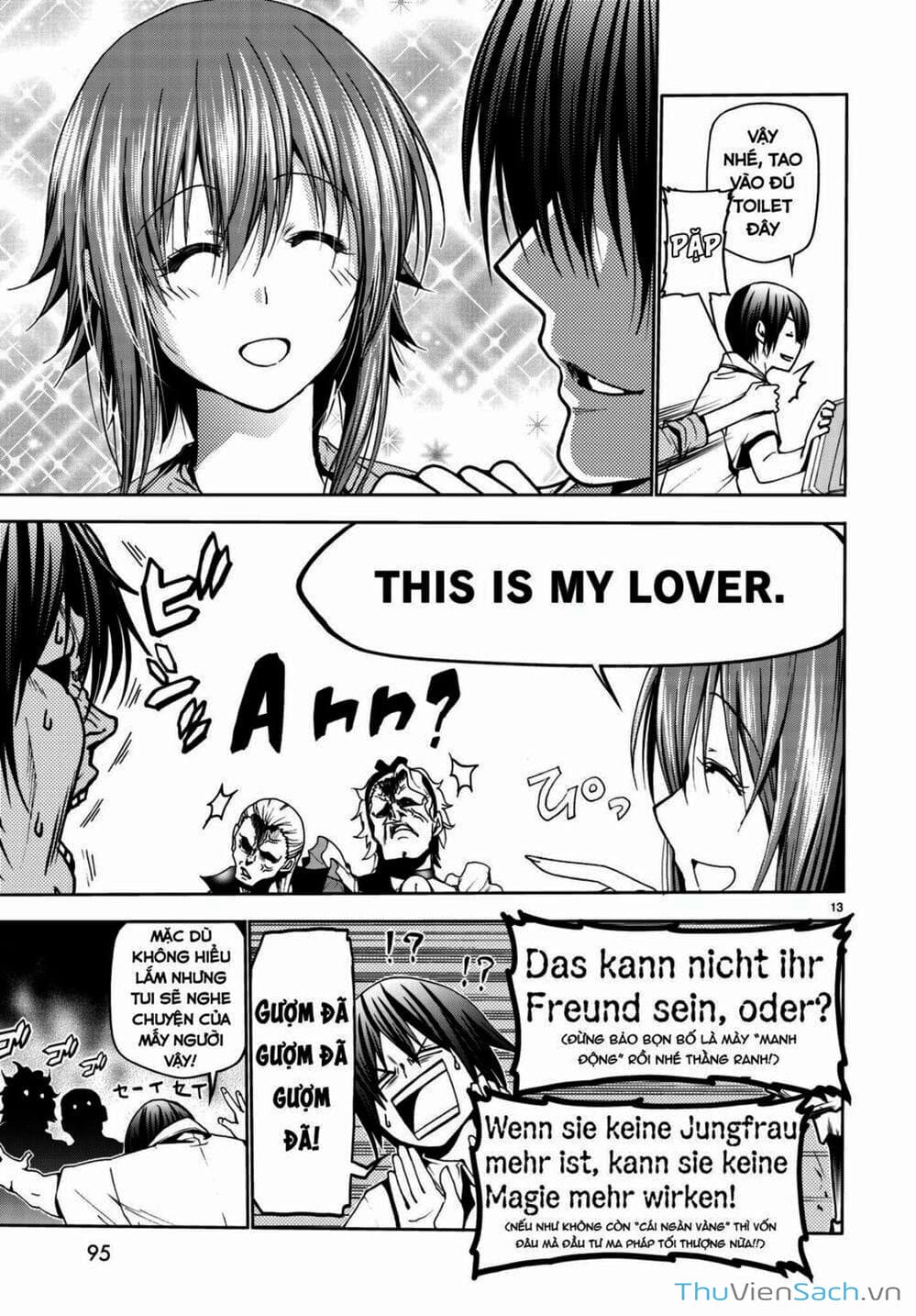 Truyện Tranh Cô Gái Thích Lặn - Grand Blue trang 3