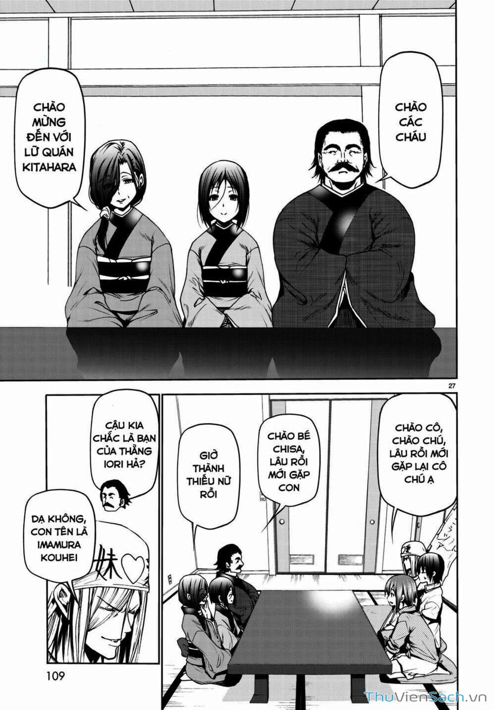 Truyện Tranh Cô Gái Thích Lặn - Grand Blue trang 3