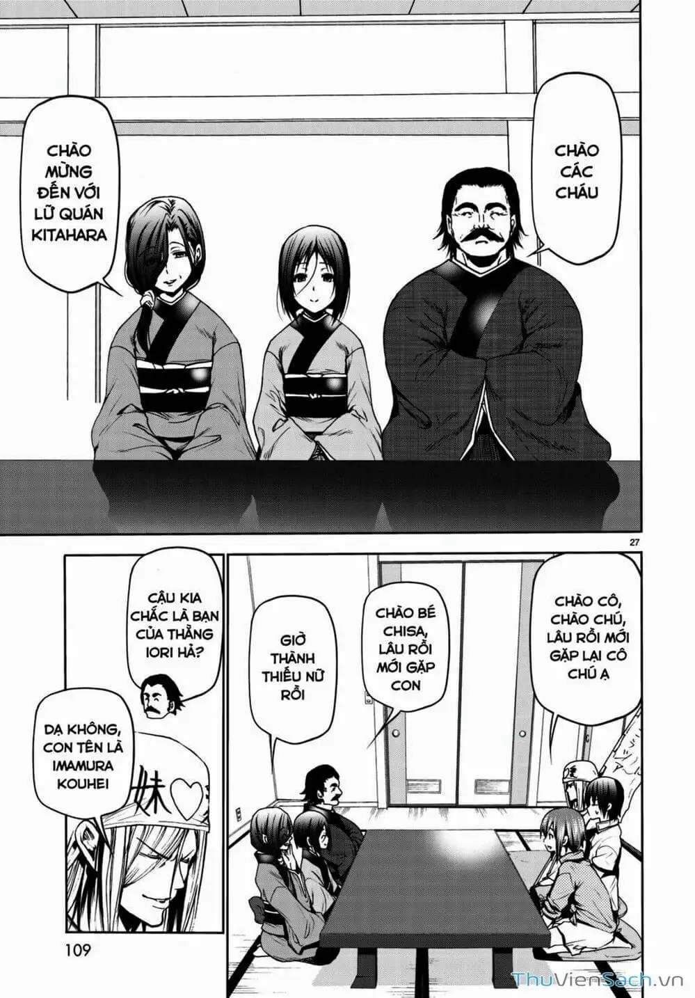 Truyện Tranh Cô Gái Thích Lặn - Grand Blue trang 3