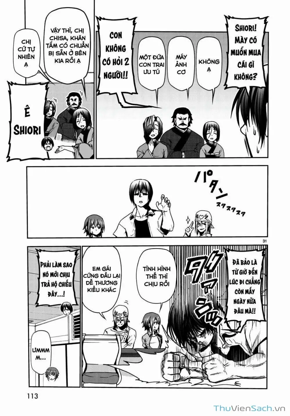 Truyện Tranh Cô Gái Thích Lặn - Grand Blue trang 3