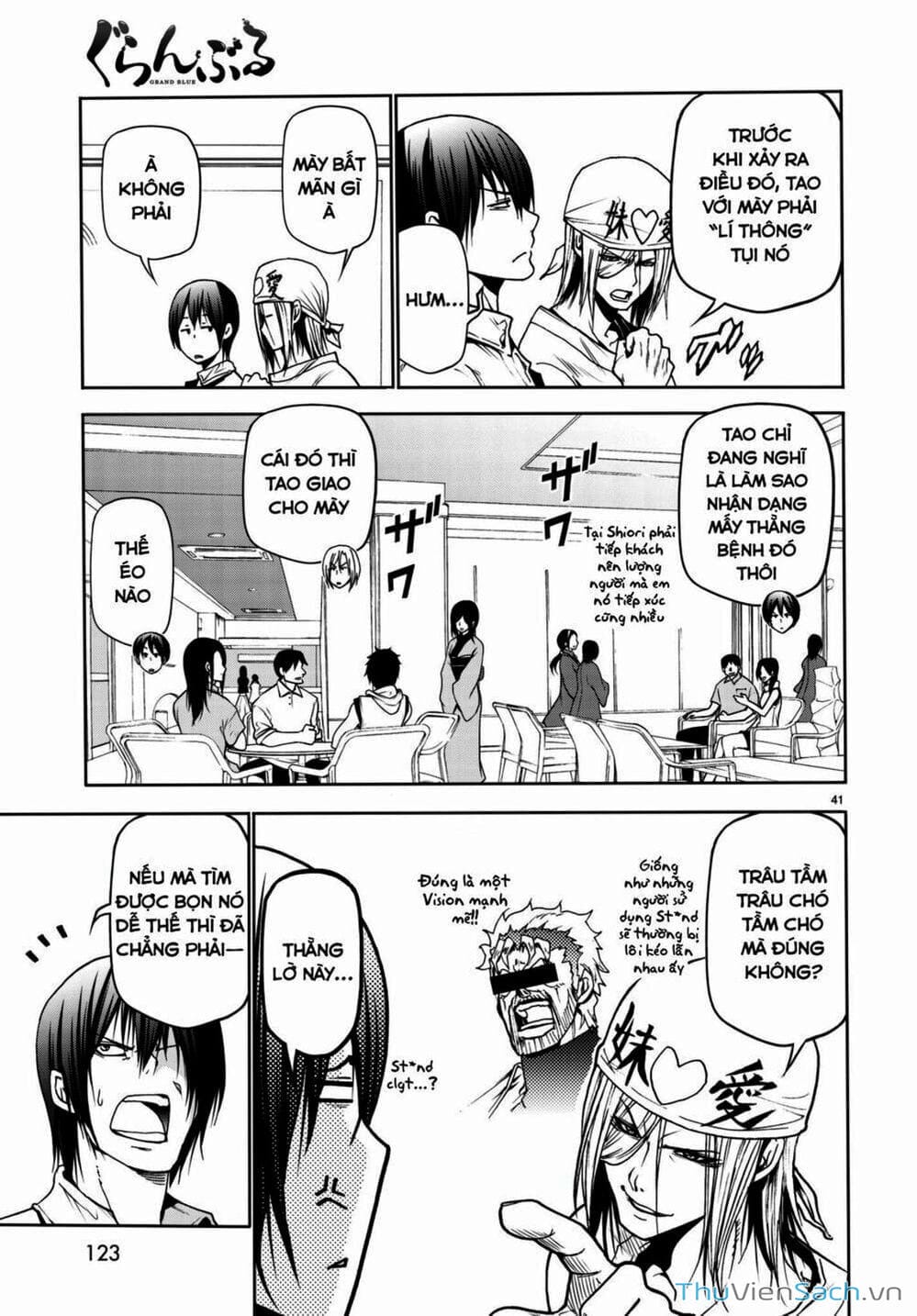 Truyện Tranh Cô Gái Thích Lặn - Grand Blue trang 3