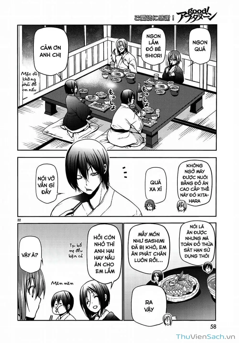 Truyện Tranh Cô Gái Thích Lặn - Grand Blue trang 3