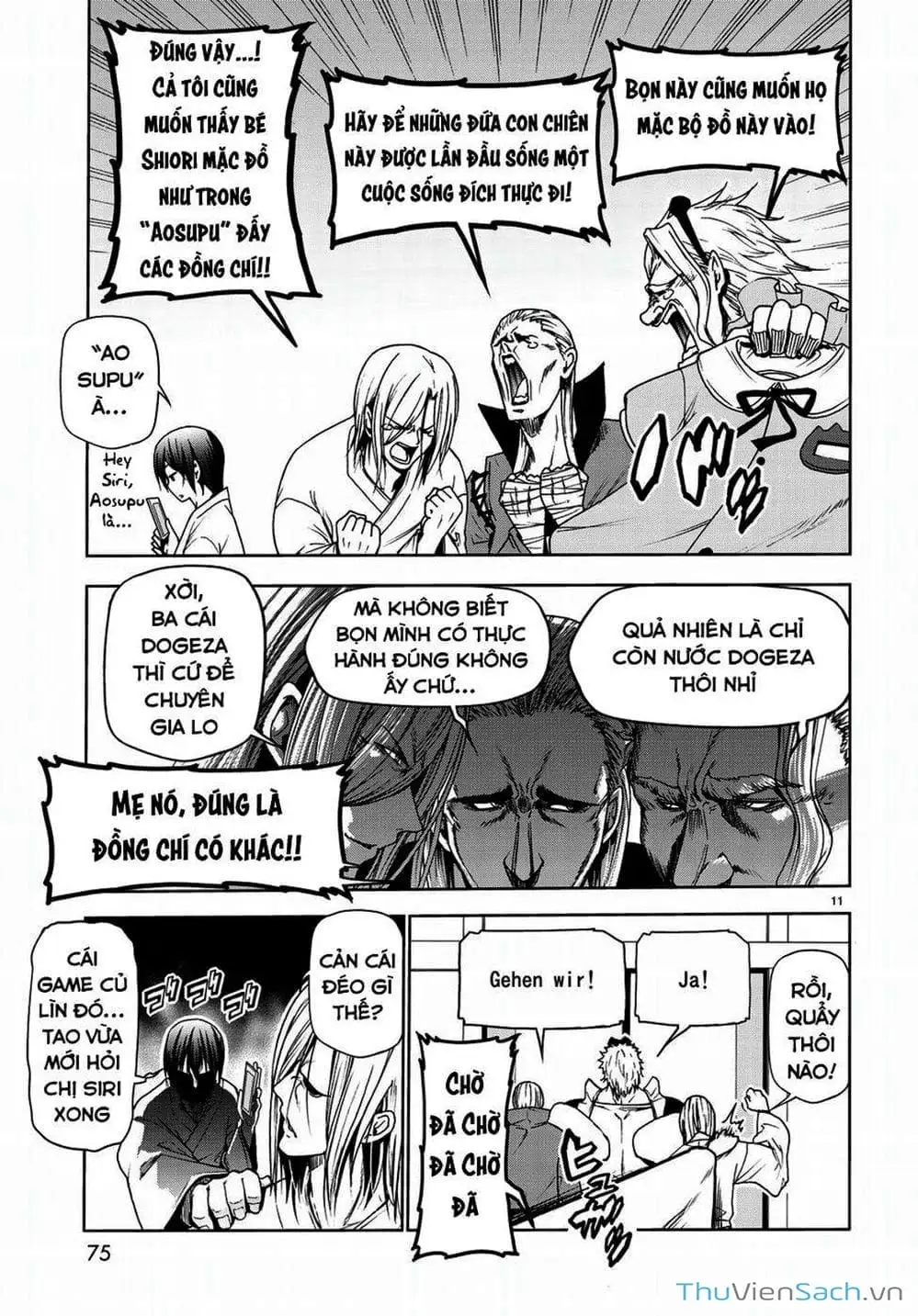 Truyện Tranh Cô Gái Thích Lặn - Grand Blue trang 3