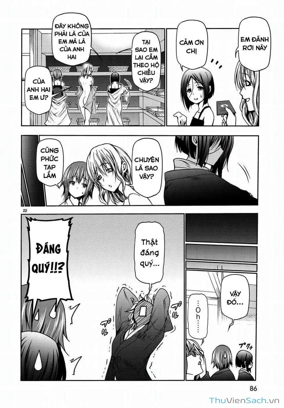 Truyện Tranh Cô Gái Thích Lặn - Grand Blue trang 3