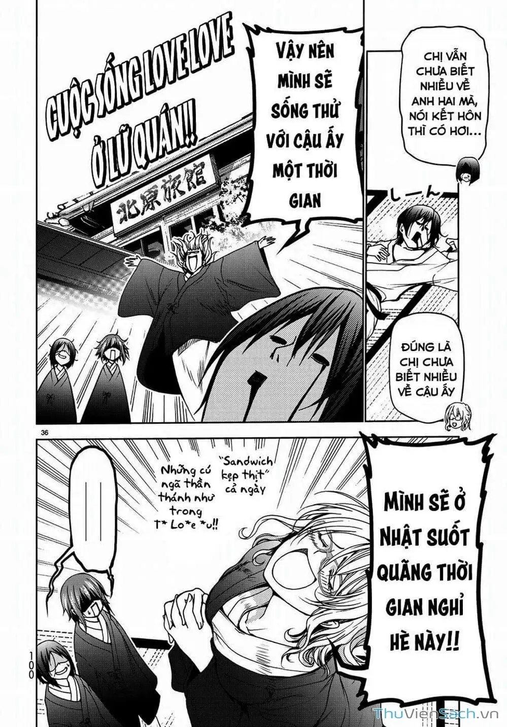 Truyện Tranh Cô Gái Thích Lặn - Grand Blue trang 3