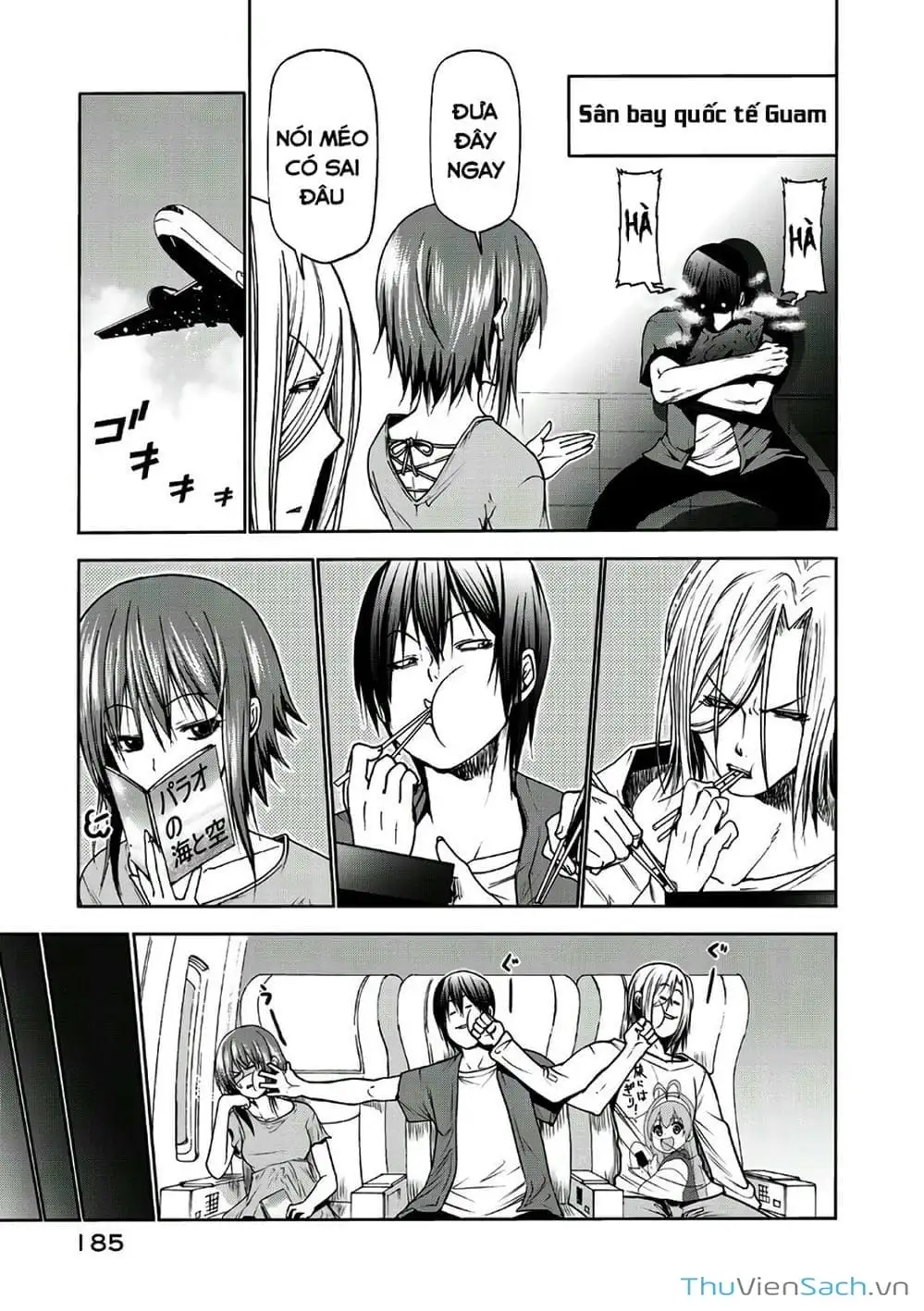 Truyện Tranh Cô Gái Thích Lặn - Grand Blue trang 3