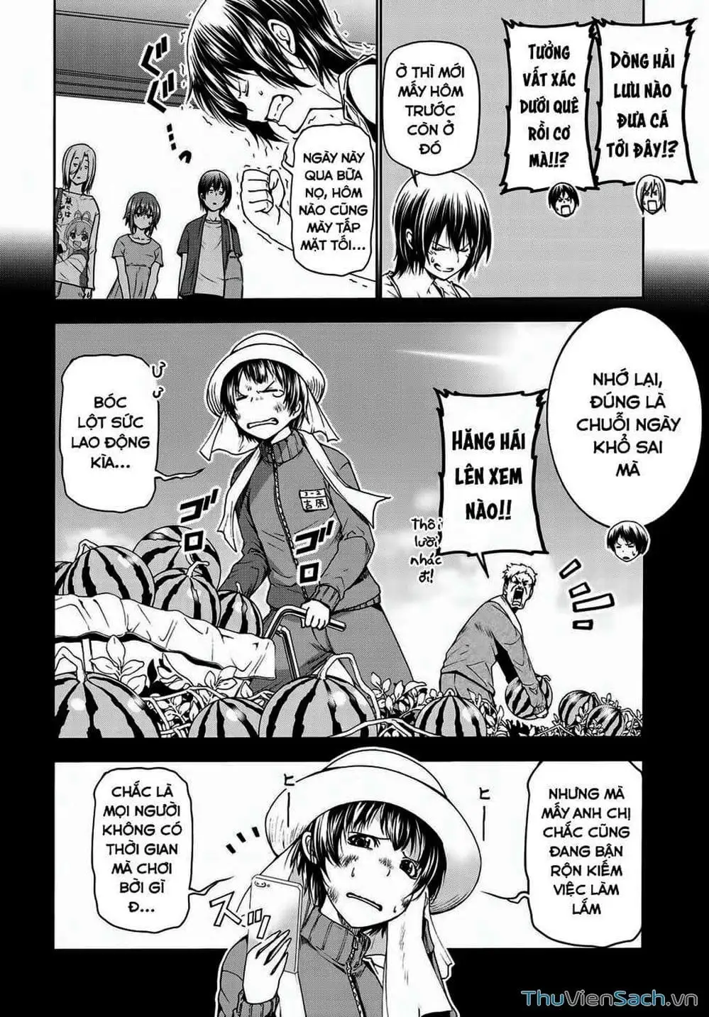 Truyện Tranh Cô Gái Thích Lặn - Grand Blue trang 3