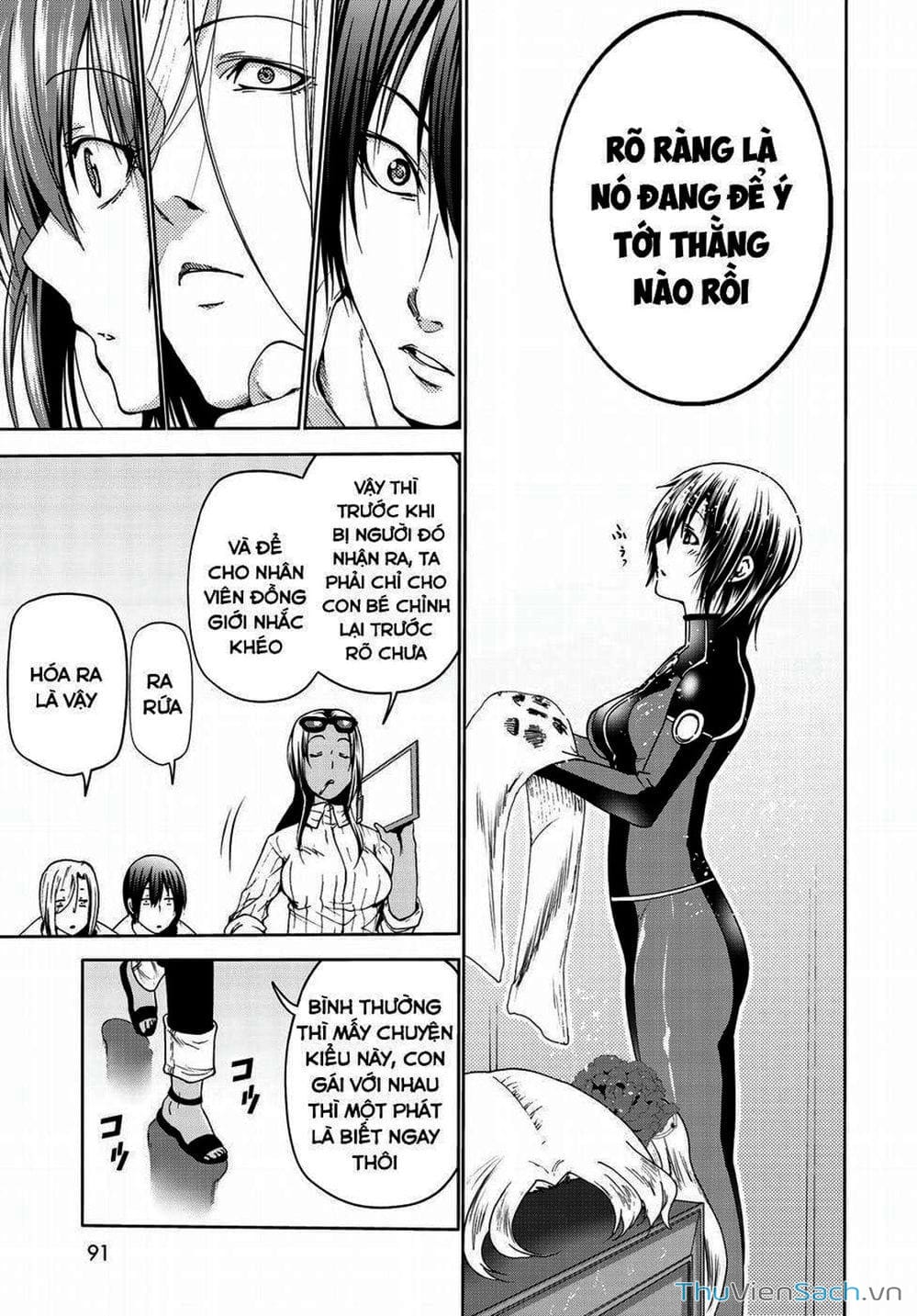 Truyện Tranh Cô Gái Thích Lặn - Grand Blue trang 3