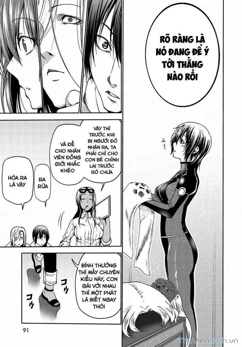 Truyện Tranh Cô Gái Thích Lặn - Grand Blue trang 3